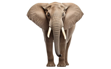 Majestic Elephant Gentle Giant Facts on Transparent background