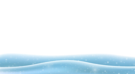 Winter snowy background with falling snow.