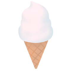 콘 아이스크림 © greenblue