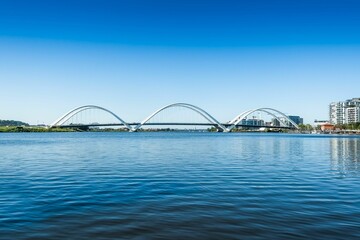 Frederick Douglass Memorial Bridge structure located in the Washington D