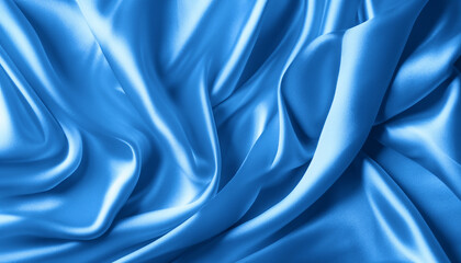 Obraz premium This fabric's silky texture and rich color make it a popular choice for high-end fashion and interior design.