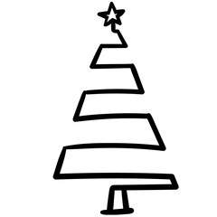 Doodle Christmas Tree Set