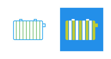 Heat Radiator Vector Icon