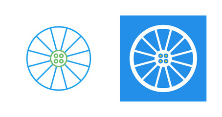 Wheel Vector Icon