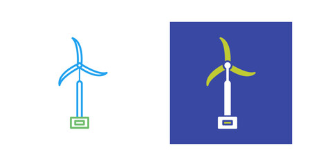 Windmill Vector Icon