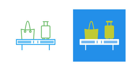 Luggage Carousel Vector Icon
