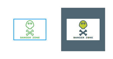 Danger Zone Vector Icon