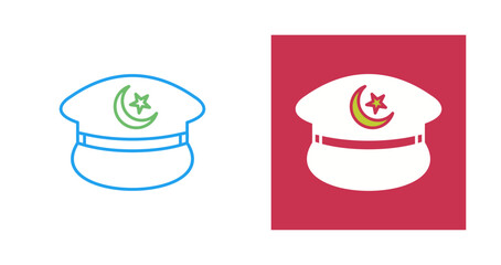 Military Hat Vector Icon