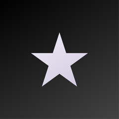 Star icon vector illustration