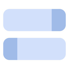 Fototapeta premium Button Menu Color Icon