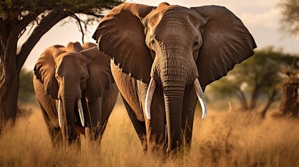 Excellent Pictures of of African Elephants in Africa