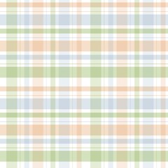 green blue orange plaid pattern