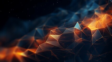 digital 3D abstract background with data search technology concept and copy space