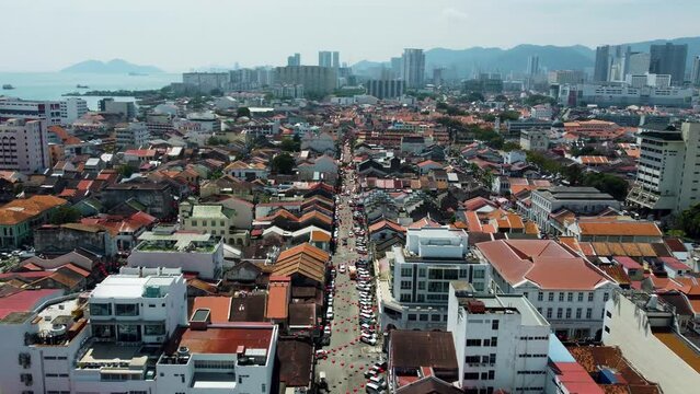 Lebuh King Street, within the historic core of George Town Unesco Site