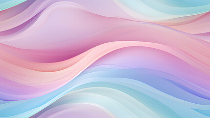 Seamless opalescent sheen with pastel rainbow reflections