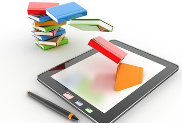 books , Tablet computer