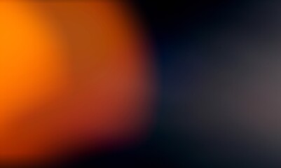 Orange and black textured abstract gradient background