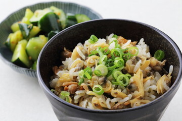 あさりご飯