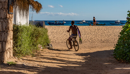 views around Santa maria, on teh island of Sal, Cape Verde