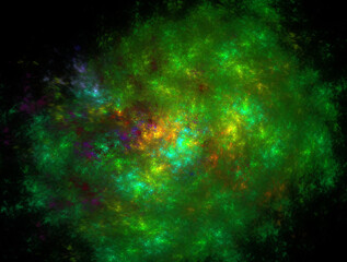 Imaginatory fractal abstract background Image