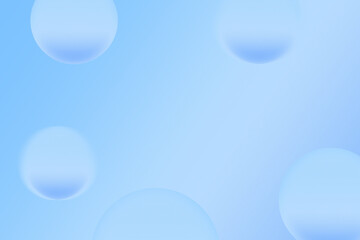 Blurred Blue Gradient Abstract Graphic Background Bokeh Pattern Bubble Elegant and Modern for Illustration