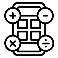 calculator line