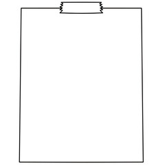 Memo Note Paper Outline