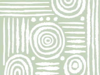 Pattern with hand drawn doodle stripes. Abstract background. Vector illustration.