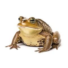 Naklejka premium American bullfrog Lithobates catesbeianus