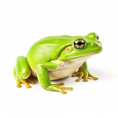 Obraz premium American green tree frog Hyla cinerea