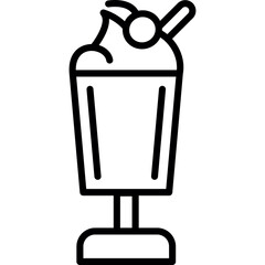 Milkshake Icon