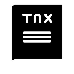 tax report glyph 