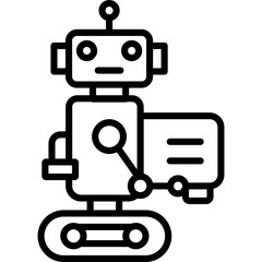 Agv Robot Icon