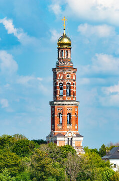 Russia. Poshupovo village, Rybnovsky district, Ryazan region. The Bell Tower of the St. John the Theologian Monastery