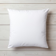 close up of white pillow,blank pillow.Product concept.
