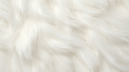 white feather wooly pattern texture background - obrazy, fototapety, plakaty