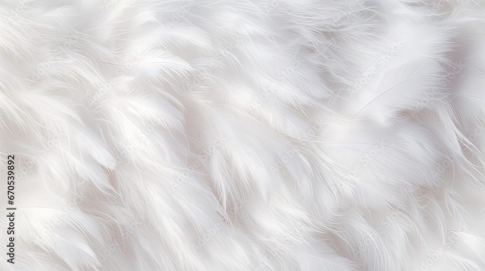 Poster white feather wooly pattern texture background