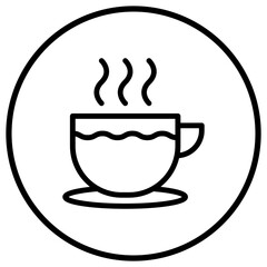 Hot Drink Vector Icon Design Illustration