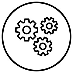 Setting Vector Icon Design Illustration