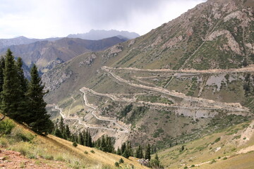 Moldo-Ashuu pass, district of Song Kol Region in western Kyrgyzstan