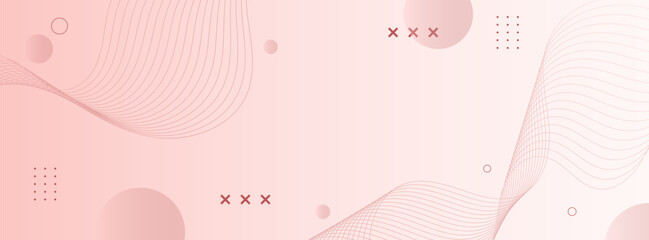 modern banner background soft color. line wave . abstract . memphis epe s10