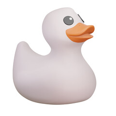 Duck 3D Illustration