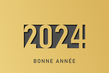 2024 - Meilleurs vœux - Bonne année
