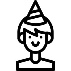 Boy icon vector illustration for web and mobile