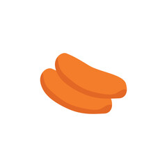 sausage vector type icon