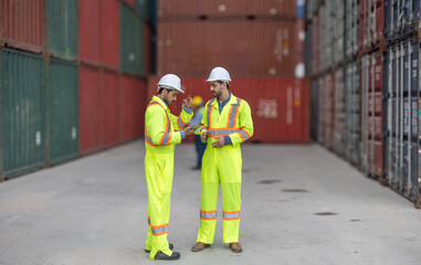 Container controllers cooperate for eco-logistics, reducing fuel consumption via smart transport.