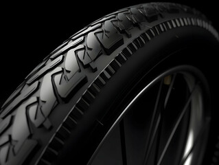 Different parts of a bicycle, chain, seat, disk brake, tire, handle and other parts of a bicycle