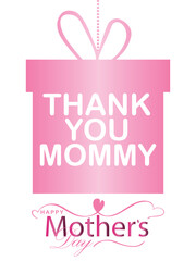 Happy Mother's Day. banner, Greeting card, poster