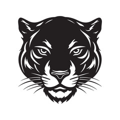 Panther Head Vector Art, Image and Design