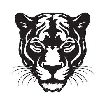 Panther Head Vector Art, Image and Design